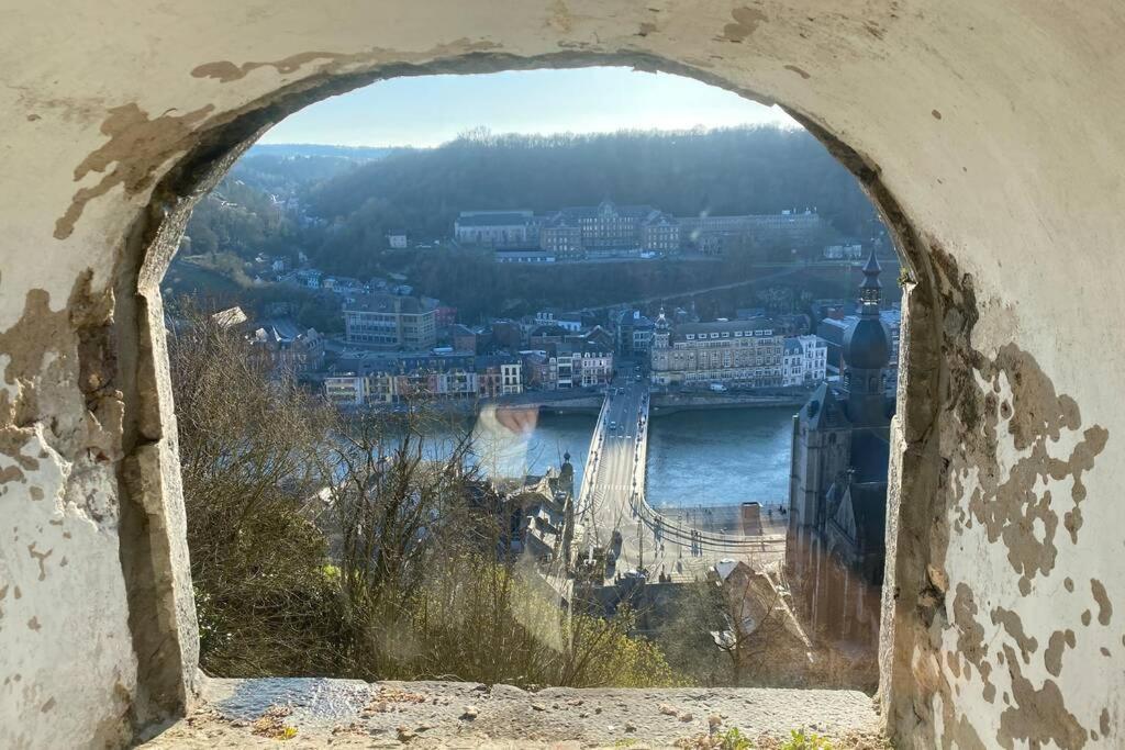 Huis Vikarti, A Lovely House With Incredible View Dinant Exterior foto